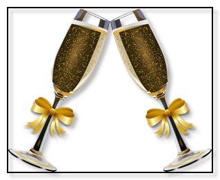 picture of two champagne glasses